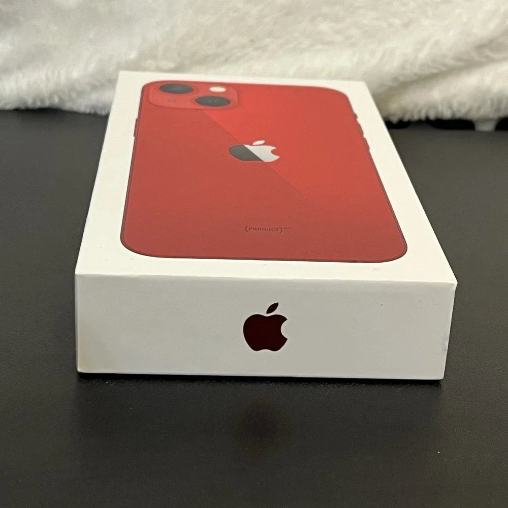 Apple iPhone 13 RED Edition 256 gb 2021 Original Packaging BOX ONLY